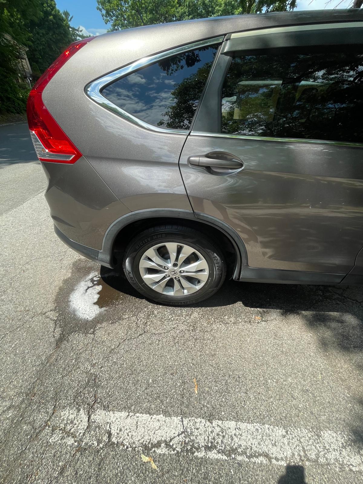 a clean car